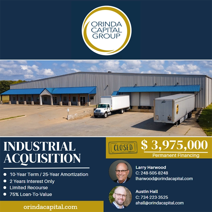 Exterior photo of ADG Blusource Industrial building.